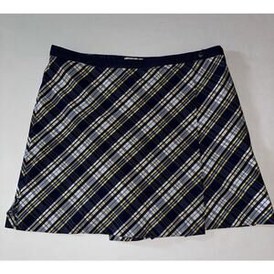 LIZGOLF BY LIZ CLAIBORNE WOMENS WRAP SKIRT SKORT GOLF BUILT IN SHORTS SIZE 12